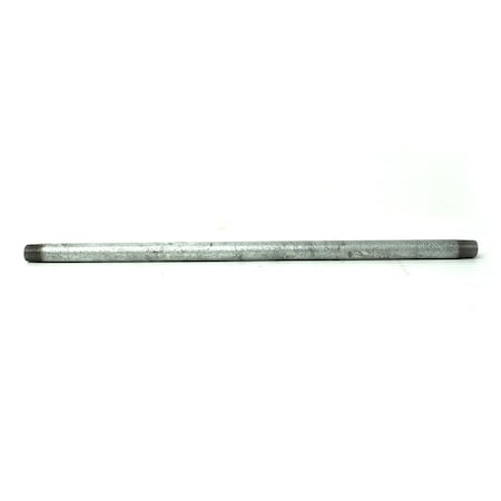 Thrifco Plumbing 1/8 Inch x 10 Inch Galvanized Steel Nipple 5219097